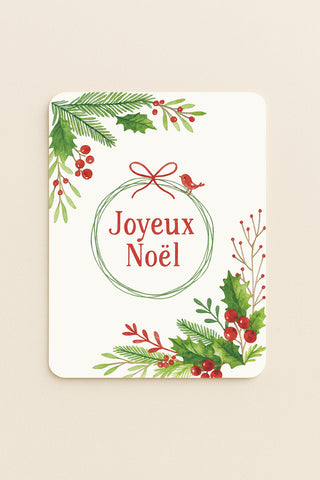 Carte "Petit Rouge-gorge"