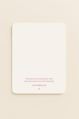 Carte "Love Confettis"