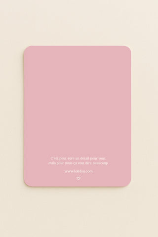 Carte "Dose de bonheur"