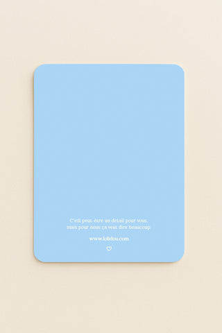 Carte "Bisous à Gogo"