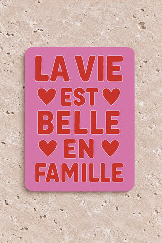 Carte "Famille Bonheur"