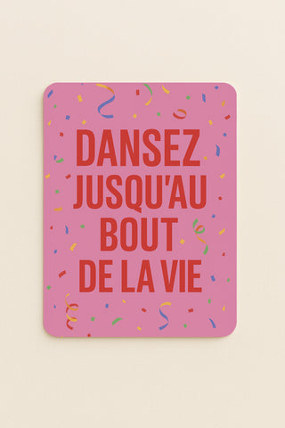 Carte "Danser la Vie"