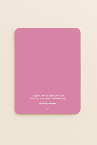 Carte "Danser la Vie"