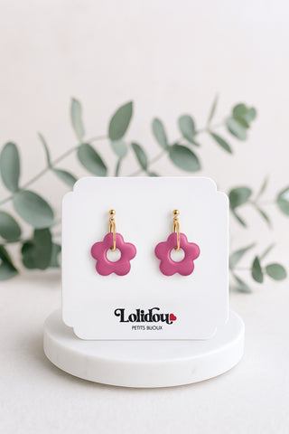 BOUCLES D'OREILLES "BLOOMY"